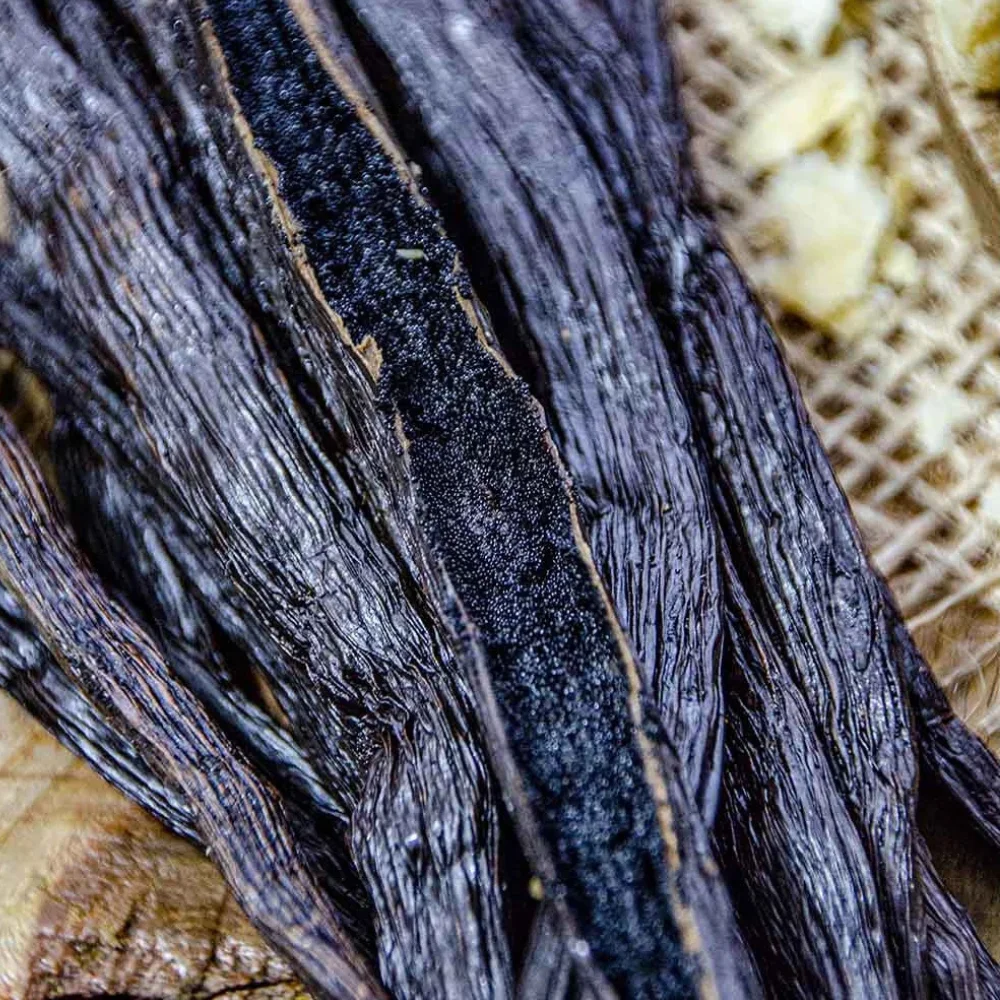 Gousse de vanille noire de Madagascar